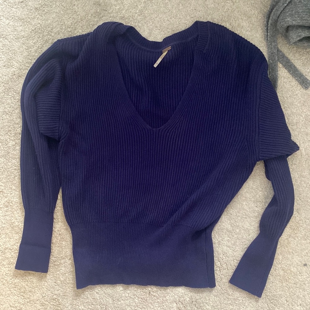 Free People sweater.